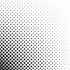 Black and white abstract square pattern background - monochrome geometrical vector design from diagonal squares