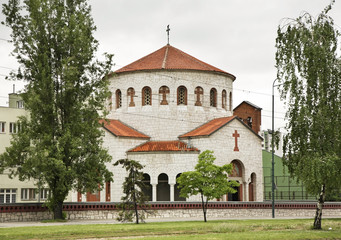 Fototapeta na wymiar Church of the Transfiguration in Sarajevo. Bosnia and Herzegovina