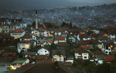 View of  Sarajevo. Bosnia and Herzegovina
