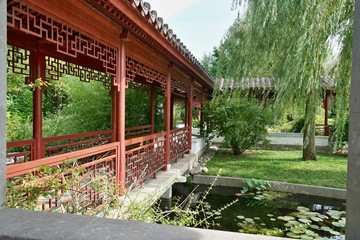 Fototapeta premium Berlin - Gärten der Welt - Chinesischer garten