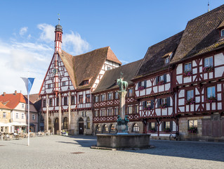 Rathaus von Forchheim in Franken
