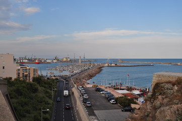 Sète port