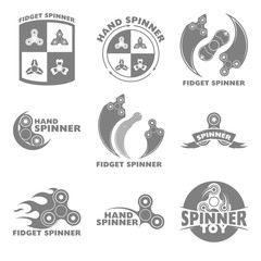 Logo hand spinner toys