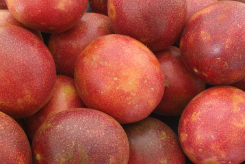Passion fruit background