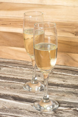 Sekt oder Champagner im Glas