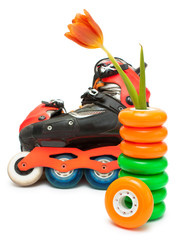 On March 8 for roller girl