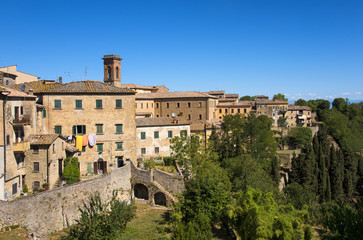 Obraz premium Volterra beautiful medieval town in Tuscany, Italy