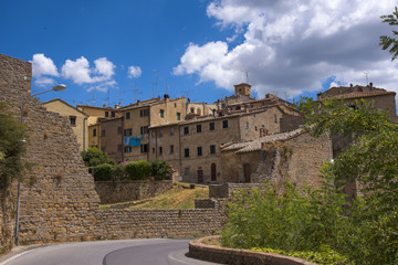Obraz premium Volterra beautiful medieval town in Tuscany, Italy