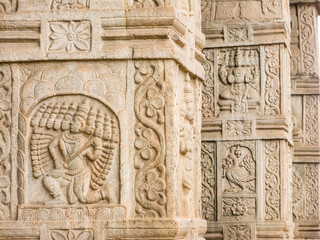 Pillars at Nanjangud Temple
