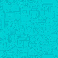 Contact Us Line Tile Pattern