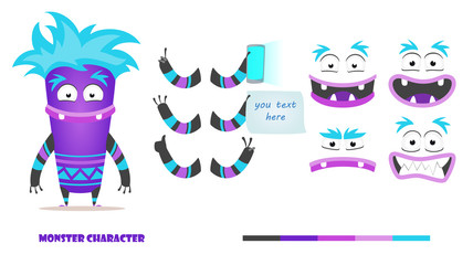 Monster character set