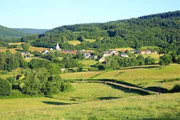 Fototapeta na wymiar Parc Naturel Regional de Morvan in Burgundy, France