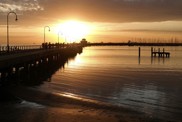 St- Kilda Sunset