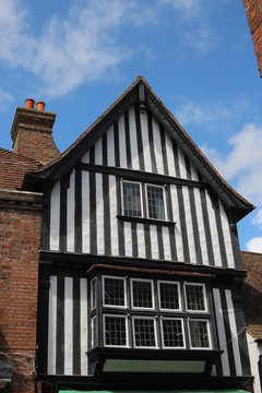 traditionelles Fachwerkhaus in England