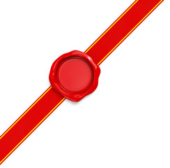 Wax seal (includes clipping path)