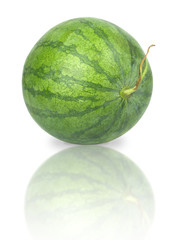 Watermelon, isolated on white background