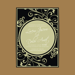 Wedding invitation and save the date cards