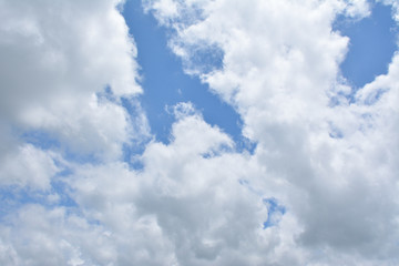 Blue sky clouds