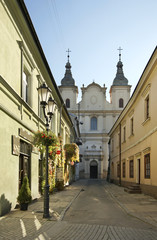 Catholic church of Jesuits in Piotrkow Trybunalski. Poland