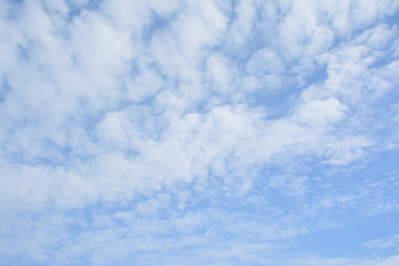Blue sky clouds