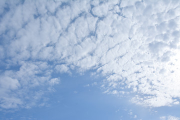 Blue sky clouds