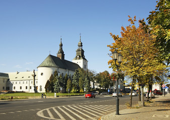 Bernardine church in Piotrkow Trybunalski. Poland