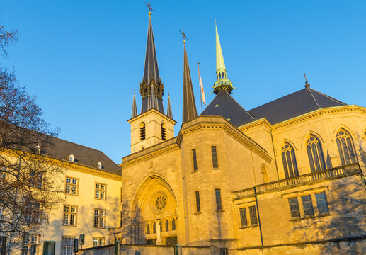 Cath&eacute;drale Notre-Dame de Luxembourg