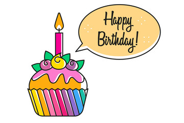 Vector holiday card graphic design with simple forms in flat geometric style. Good for greeting poster