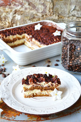 Tiramis&ugrave; con savoiardi fatti in casa e crema