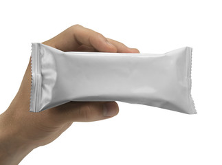 pattern white packaging for snack