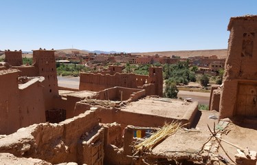village Ouarzazate au maroc