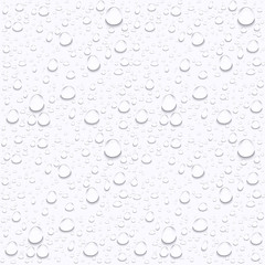 Water drops on car glass.rain drops on clear window