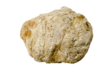 stones isolated on white background.Big granite rock stone.rock stone isolated on white background.