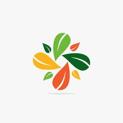 GREEN LEAF ICON DESIGN