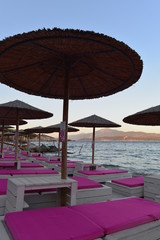 Samos Strand Sonnenuntergang