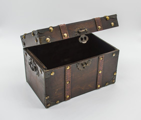 open treasure chest