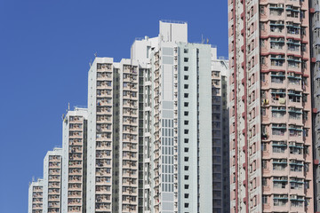 Fototapeta na wymiar Public Estate in Hong Kong