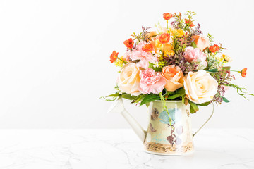 bouquet flower in vase