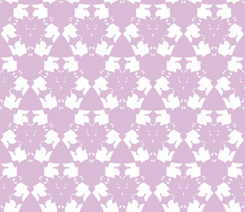Seamless Floral Geometric Repeating Illustration Vector