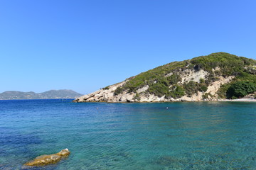 Kokkari auf Insel Samos in der Ostägäis - Griechenland 
