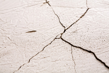 Fractured white concrete background