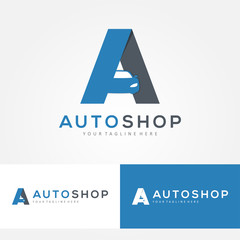 Auto Shop, car logo