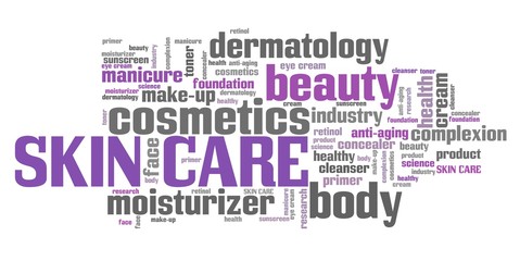 Obraz premium Skin care