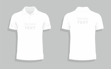 Naklejka premium White t-shirt