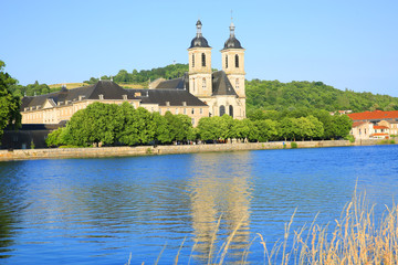 The historic Abbaye des Premontres in Pont-a-Mousson in Departement Meurthe-et-Moselle, Lorraine, France