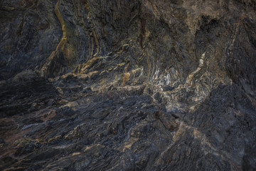 Lavafelsen an der bretonischen Küste