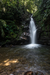 Wasserfall nahe Salente, Zona Cafetera, Kolumbien