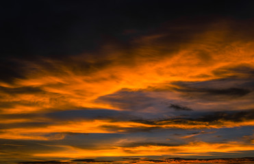 Sky cloud abstract background at sunset/sunrise,soft focus.