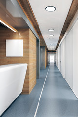 Fototapeta premium corridor of modern office building