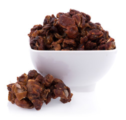 Tamarind isolated on the white background